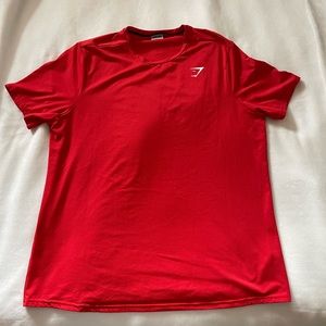 Red Gymshark Shirt